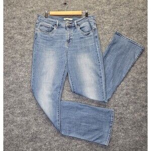Levi's Classic Bootcut Jeans Womens 10 Blue Denim Light Wash Mid High Rise Fall